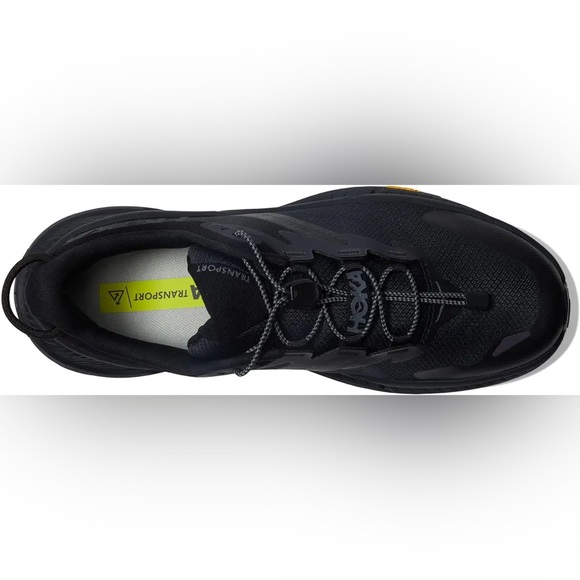Hoka Transport Black Womens 8.5B - Picture 3 of 4